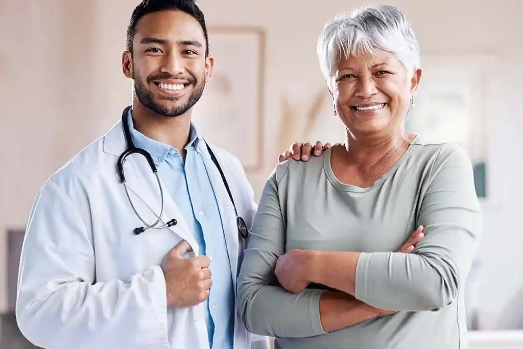 Ambiente de clínica de recuperação